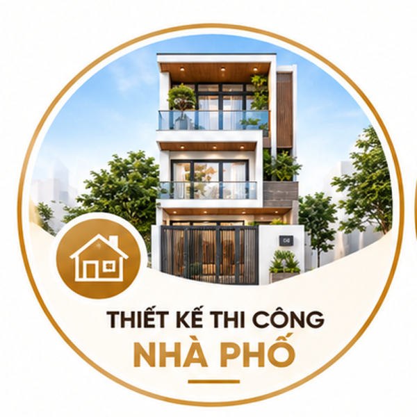 Thiết kế thi công nhà phố